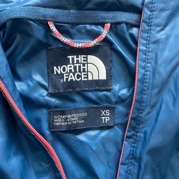 ⭐️HP⭐️SzXS The North Face Giacca Donna Fanorak in Spiced Coral Multi EUC - Picture 9 of 16